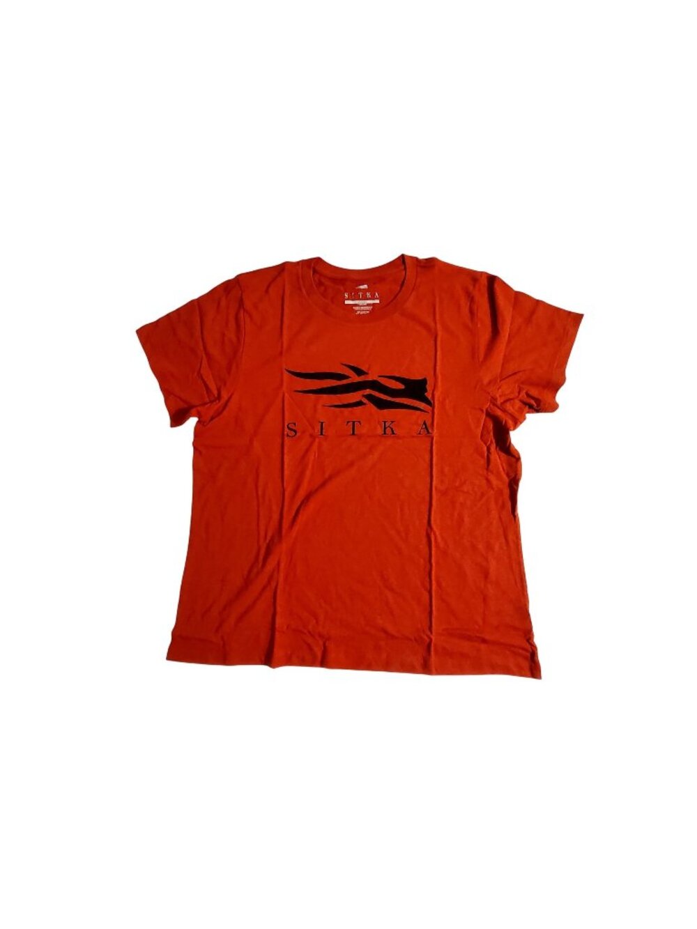 Sitka Womens Icon Tee Red Short Sleeve T-Shirt XL Cotton/Poly Blend Lightweight